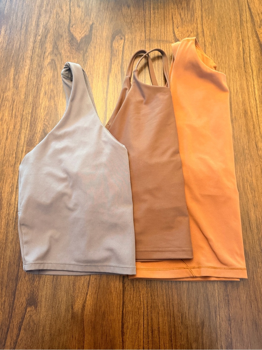 All in Motion Old Navy Active Tops Bundle of 3 Size L Neutral Fall Colors